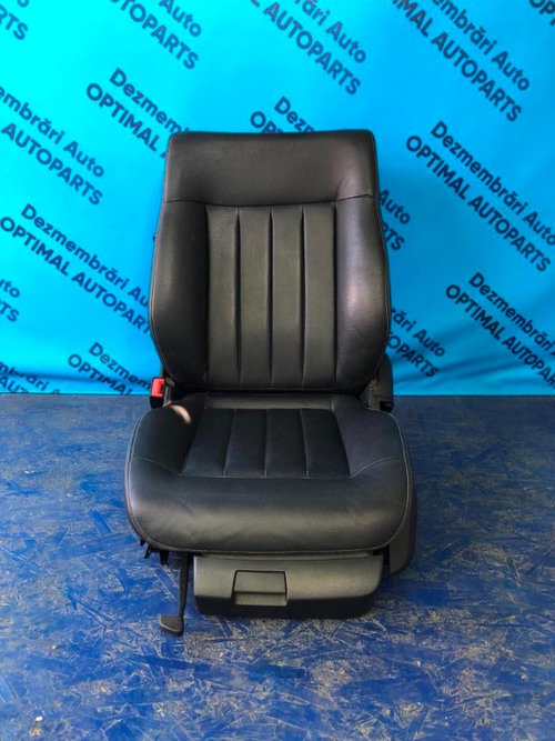 Scaun stanga fata piele neagra cu incalzire Mercedes E Class W212 2009-2016