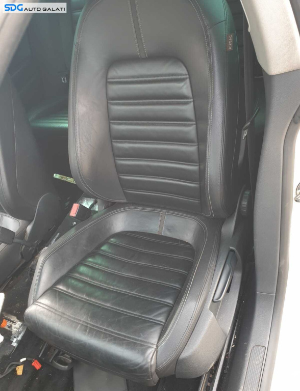 Scaun Stanga Fata Piele Neagra cu Incalzire Volkswagen Passat CC 2008 - 2012 [C6522]
