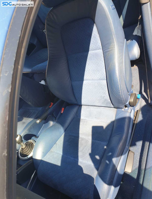 Scaun Stanga Fata Sofer Piele Albastra cu Incalzire Audi TT 8N 1998 - 2006