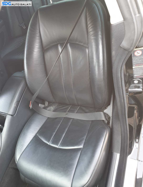 Scaun Stanga Fata Sofer Piele Neagra cu Incalzire Mercedes CLS C219 W219 Facelift 2004 - 2010 [C0199]