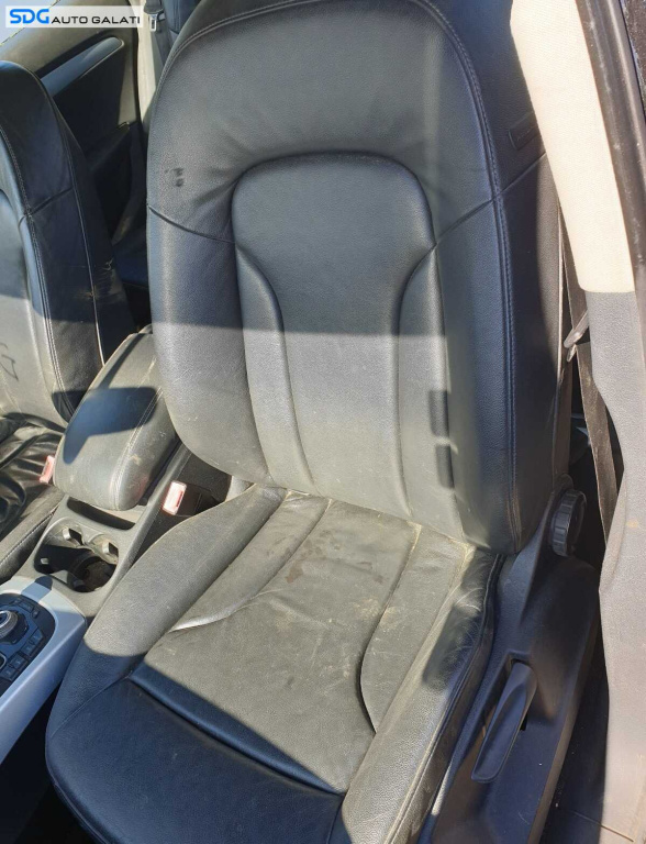 Scaun Stanga Fata Sofer Piele Neagra cu Incalzire Audi Q5 2008 - 2016 [C4800]