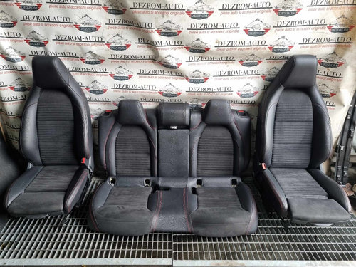 Scaune fata cu incalzire + bancheta spate (alcantara si semipiele) Mercedes-Benz GLA CLA (X156) AMG