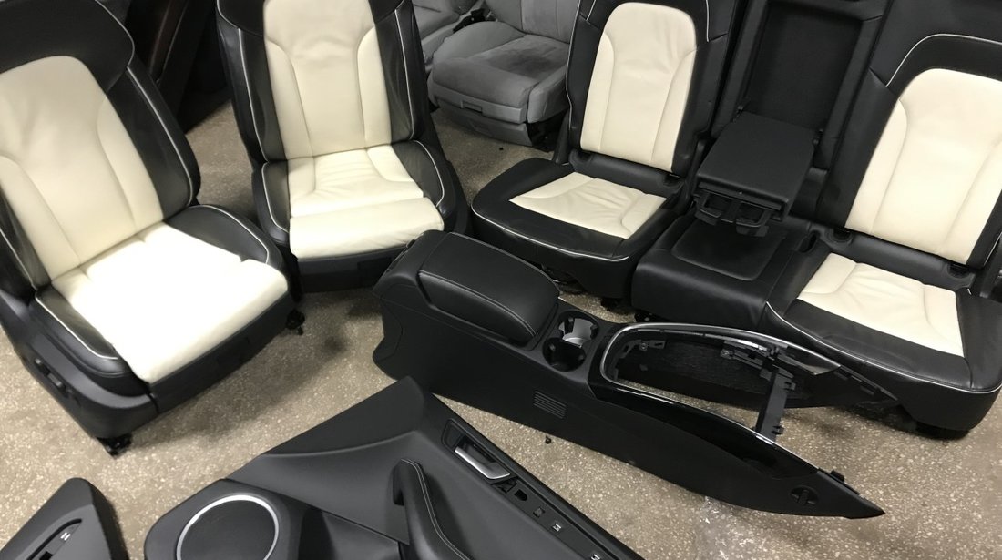 Scaune piele Audi q5 8r Interior Sport Originale S Line EXCLUSIV