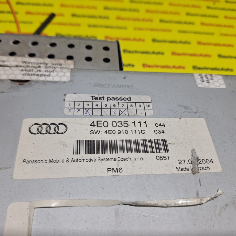 Schimb?tor CD Audi A6 C6, 4E0910111C, 4E0035111,