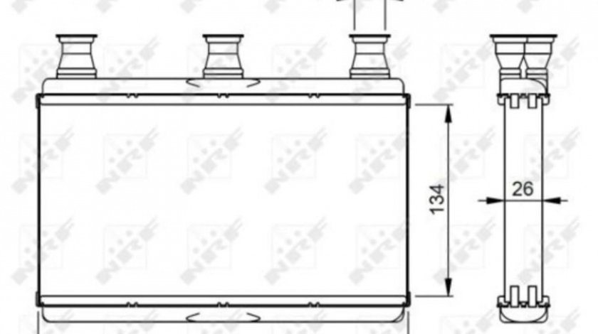 Schimbator caldura, incalzire habitaclu BMW 5 (E60) 2003-2010 #3 06006341