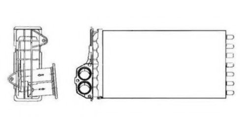 Schimbator caldura, incalzire habitaclu CITROEN XSARA PICASSO (N68) (1999 - 2016) NRF 53634 piesa NO...