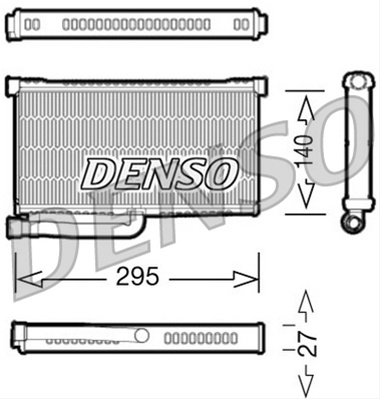 Schimbator Caldura, Incalzire Habitaclu Denso Audi DRR02004