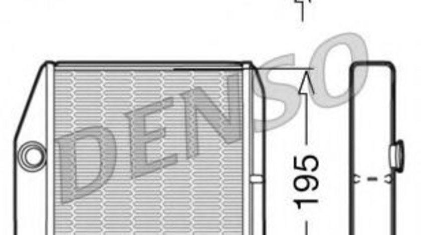 Schimbator caldura, incalzire habitaclu OPEL CORSA D (2006 - 2016) DENSO DRR09075 piesa NOUA