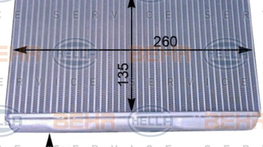 Schimbator caldura, incalzire habitaclu (8FH351312161 HELLA) BMW,BMW (BRILLIANCE)
