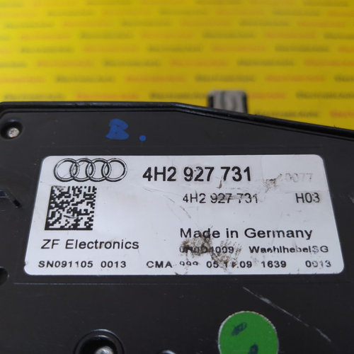 Schimbator Viteza Audi A8, 4H2927731, 4H2713041B