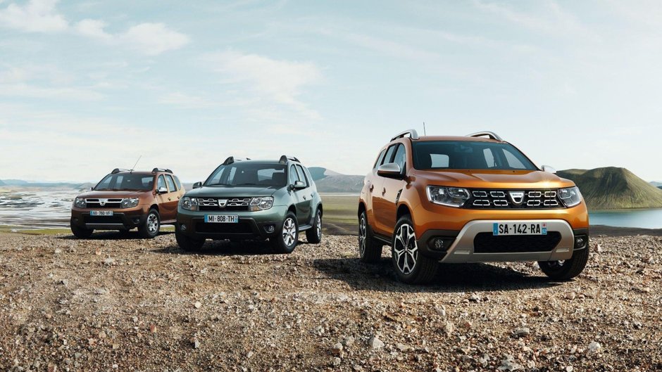 Schite interior Dacia Duster