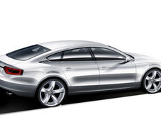 Schite oficiale pentru Audi A5 Sportback, A5 Cabrio, A7, R8 Spider si noul A8
