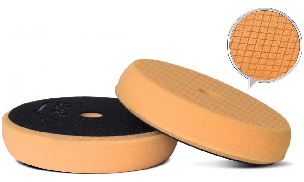 Scholl Concepts Neo SpiderPad Honey Burete Polish Finish Marimea M 145/25mm Portocaliu SCH-20333