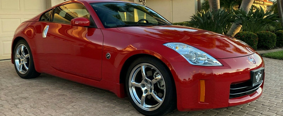 Scos din capsula timpului si pus la vanzare pe internet: Nissan-ul 350Z cu 3.440 de kilometri la bord Scos din capsula timpului si pus la vanzare pe internet: Nissan-ul 350Z cu 3.440 de kilometri la bord