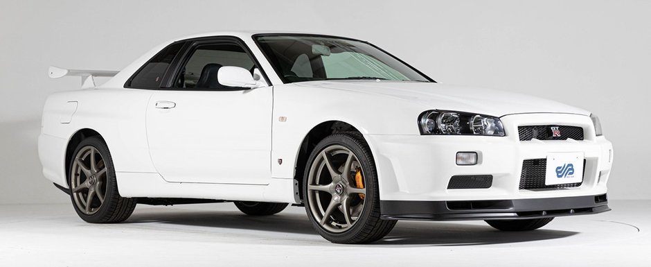 Scos din capsula timpului si pus la vanzare pe internet: Nissan-ul Skyline GT-R R34 cu 10 kilometri la bord Scos din capsula timpului si pus la vanzare pe internet: Nissan-ul Skyline GT-R R34 cu 10 kilometri la bord