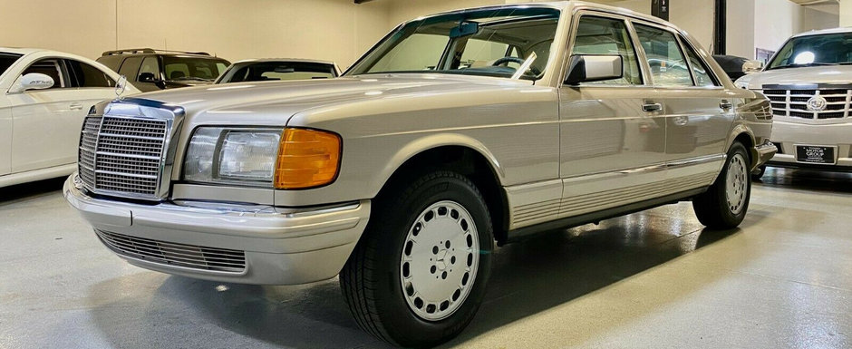 Scos din capsula timpului si pus la vanzare pe internet: Mercedes-ul S-Class de generatie a doua cu motor V8 si kilometri putini Scos din capsula timpului si pus la vanzare pe internet: Mercedes-ul S-Class de generatie a doua cu motor V8 si kilometri putini