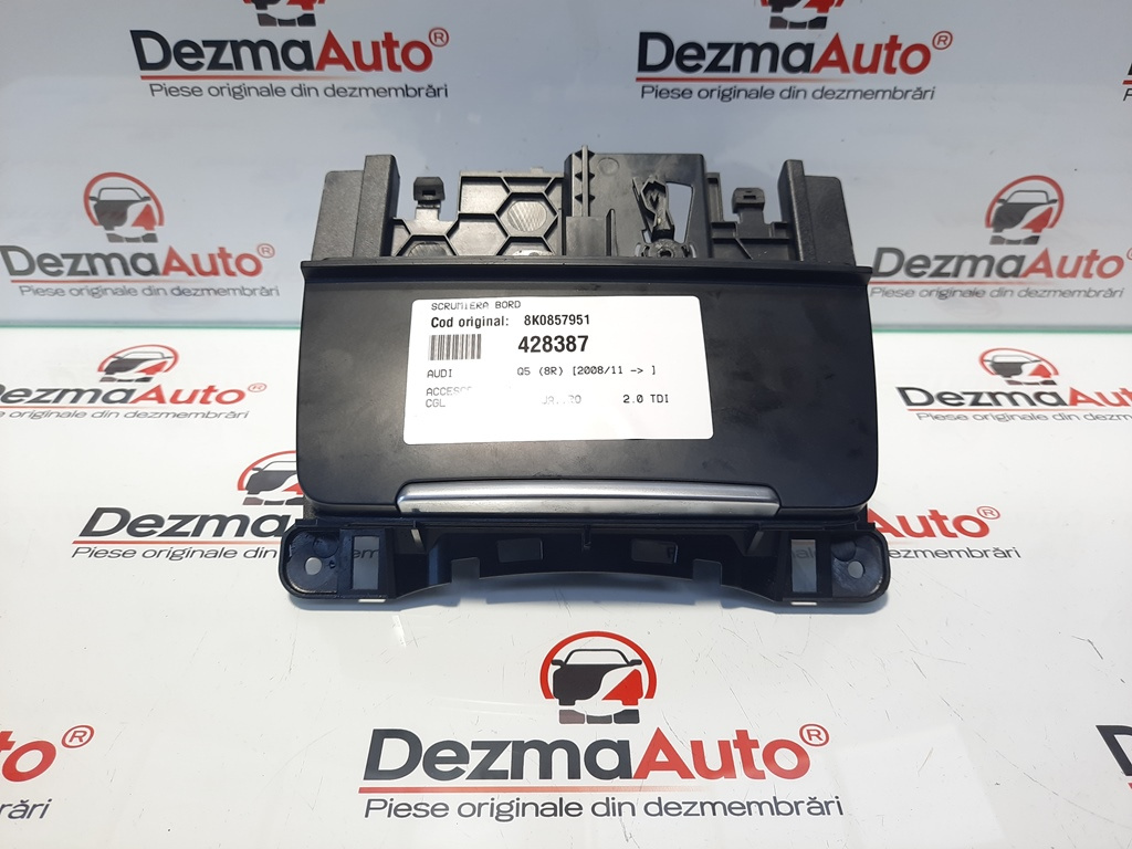 Scrumiera bord, Audi Q5 (8RB) [Fabr 2008-2016] 8K0857951 (id:428387)