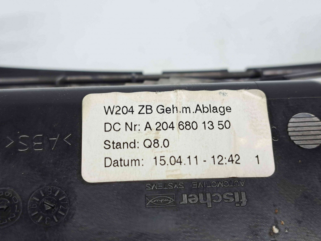 Scrumiera Mercedes Clasa C (W204) [Fabr 2007-2014] A2046801350