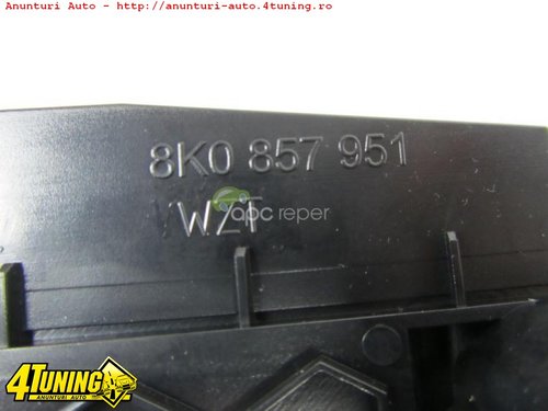 Scrumiera originala Audi A4 8K A5 8T cod 8K0857951