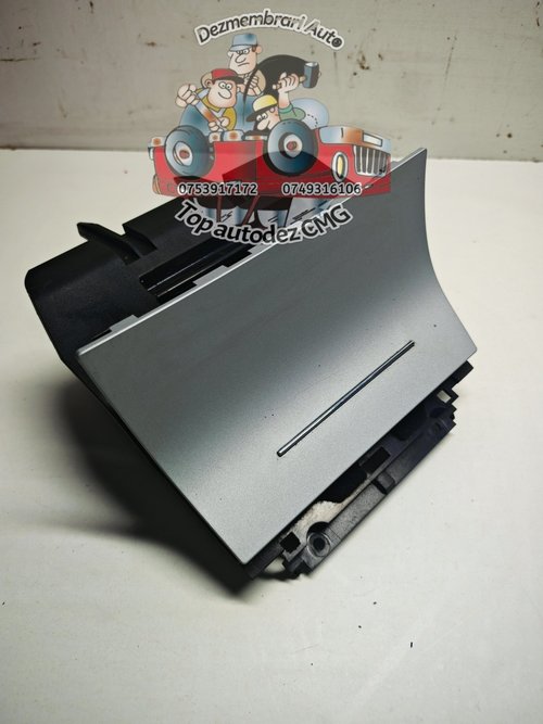 Scrumiera Skoda Octavia 2 gri scrumiera consola centrala1Z1863077A 1Z1857962B