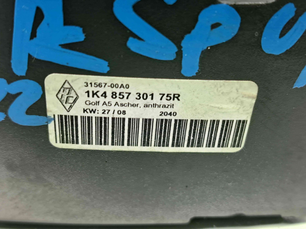 Scrumiera Volkswagen Golf 5 Variant (1K5) [Fabr 2007-2009] 1K4857301