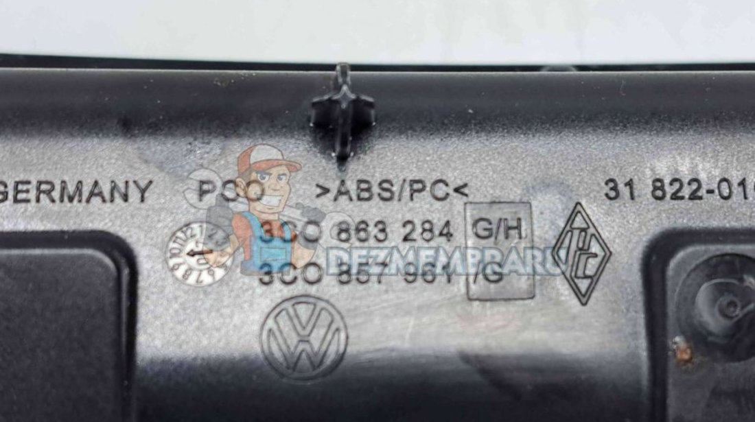 Scrumiera Volkswagen Passat B6 (3C2) [Fabr 2005-2010] 3C0863284G H