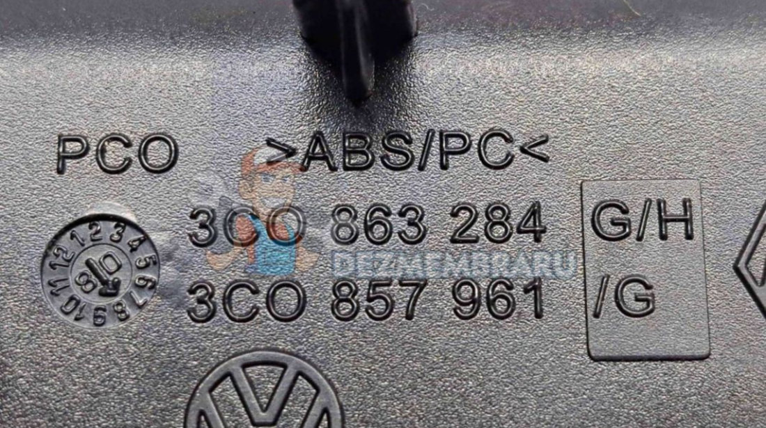 Scrumiera Volkswagen Passat CC (357) [Fabr 2008-2012] 3C0863284