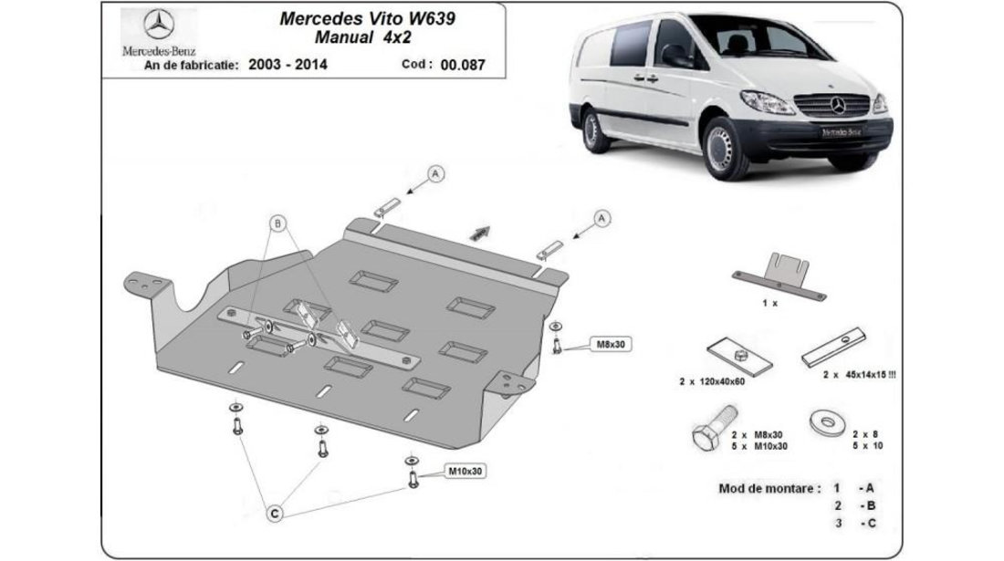 Scut cutia de viteza w639 - 2.2 d 4x2 Mercedes Vito (2003->) [W639] #5