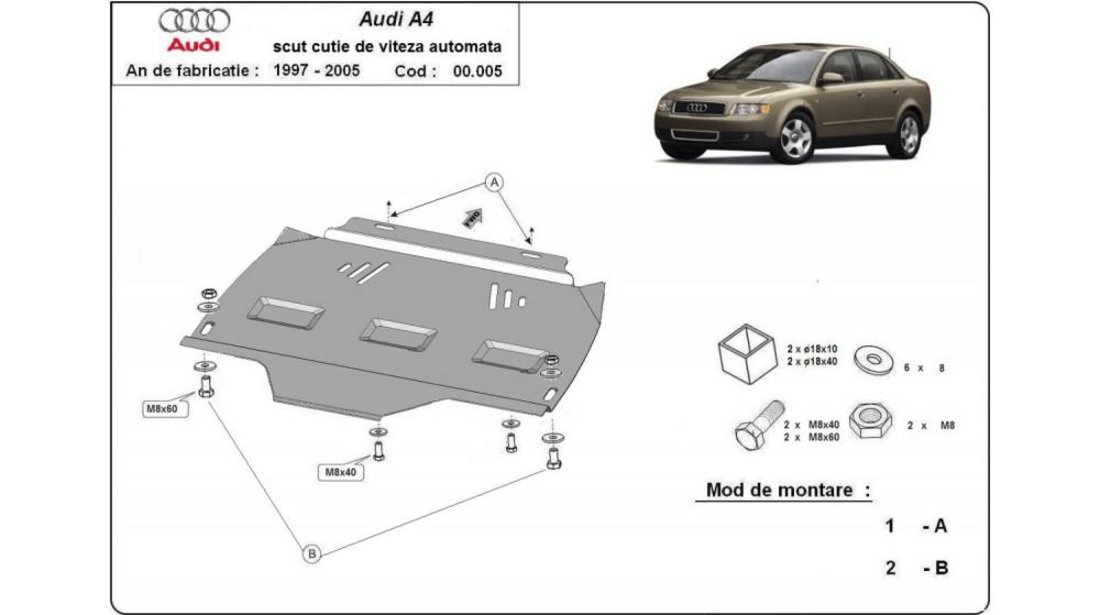 Scut cutie de viteza automata b6 Audi A4 (2000-2004) [8E2, B6] #5