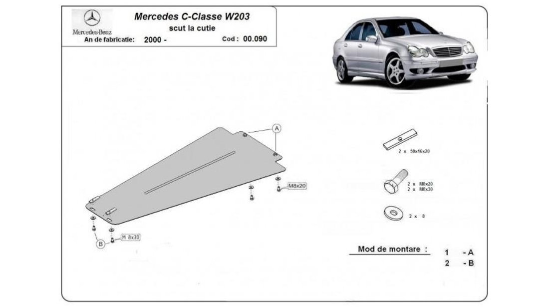 Scut cutie de viteza automata mercedes c-clasee w203 Mercedes C-Class (2000-2007) [W203] #5
