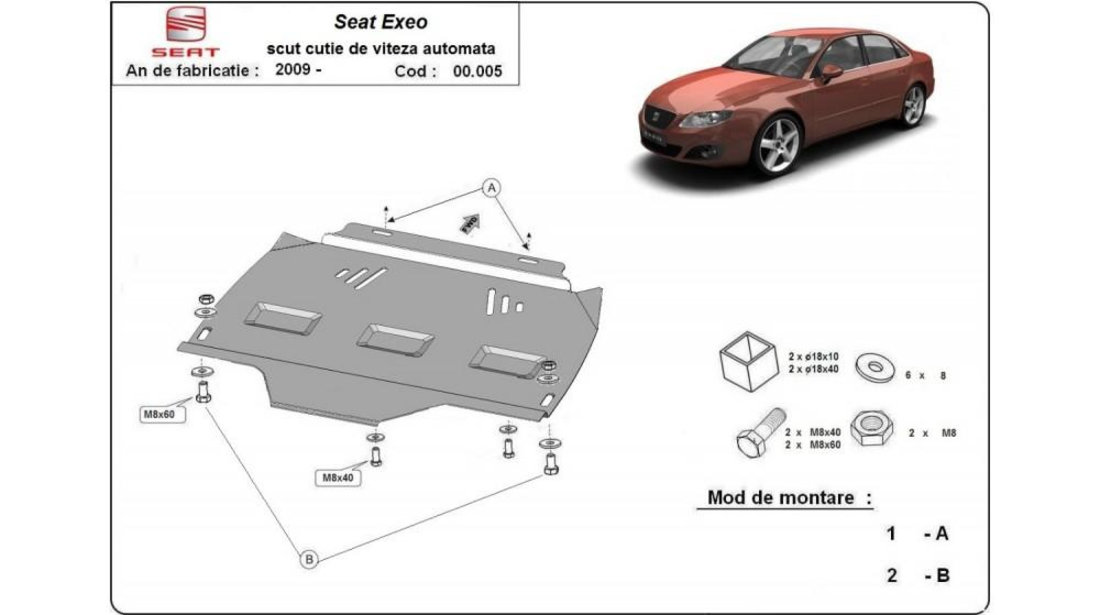 Scut cutie de viteza automata Seat Exeo ST (2009->)[3R5] #5