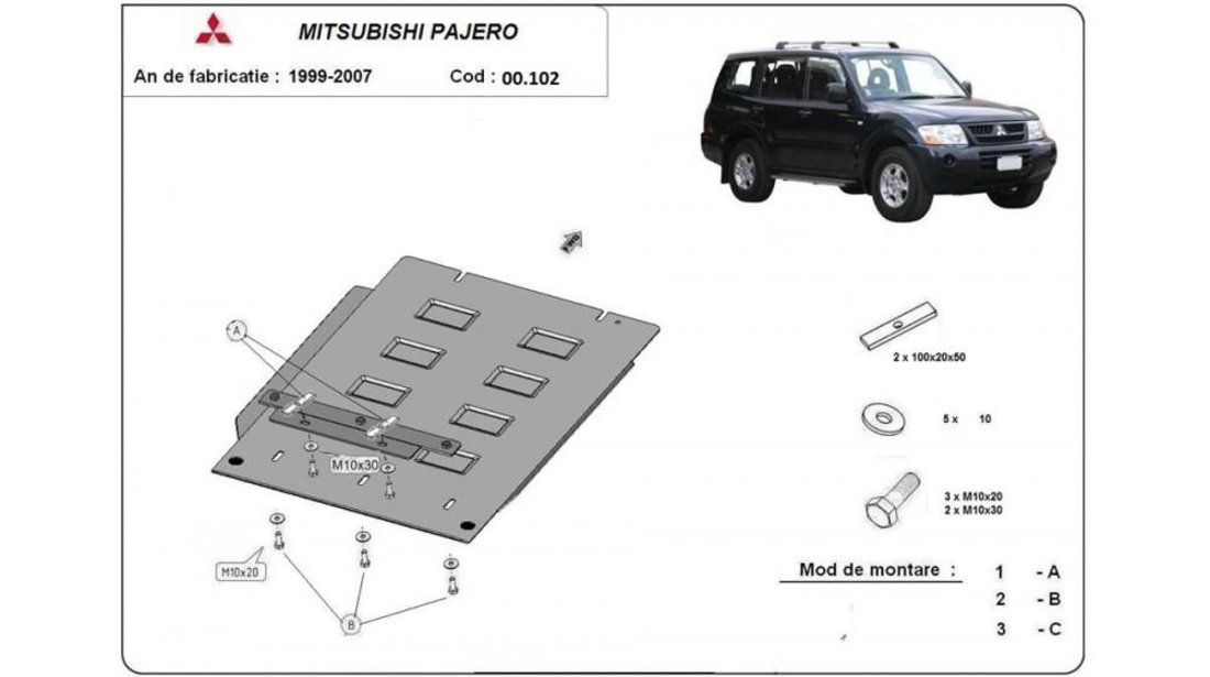 Scut cutie de viteza iii (v60, v70) Mitsubishi PAJERO PININ (1999-2007)[H6_W, H7_W] #5
