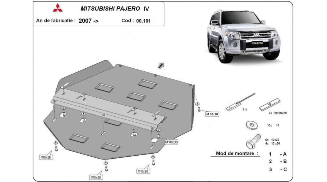 Scut cutie de viteza iv (v80, v90) Mitsubishi Pajero 4 (2006->)[V8_W,V9_W] #5