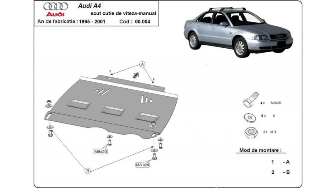 Scut cutie de viteza manuala b5 Audi A4 AVANT (1994-2000) [8D5,B5] #5