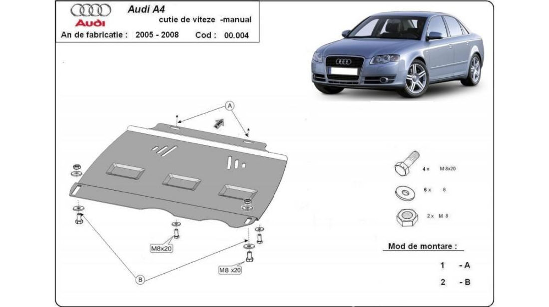 Scut cutie de viteza manuala b7 Audi A4 (2004-2008) [8E , B7] #5