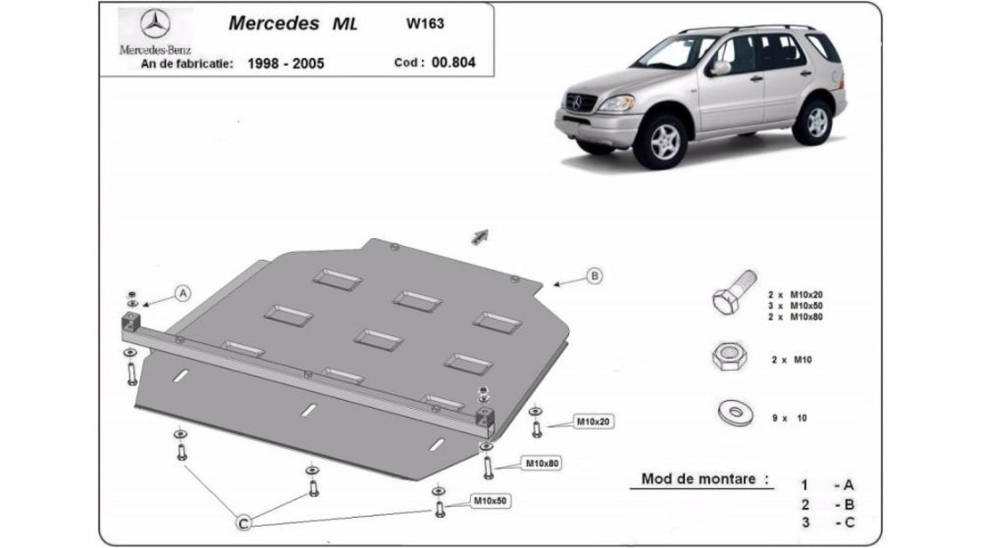 Scut cutie de viteza w163 Mercedes ML (1998-2005) [W163] #5