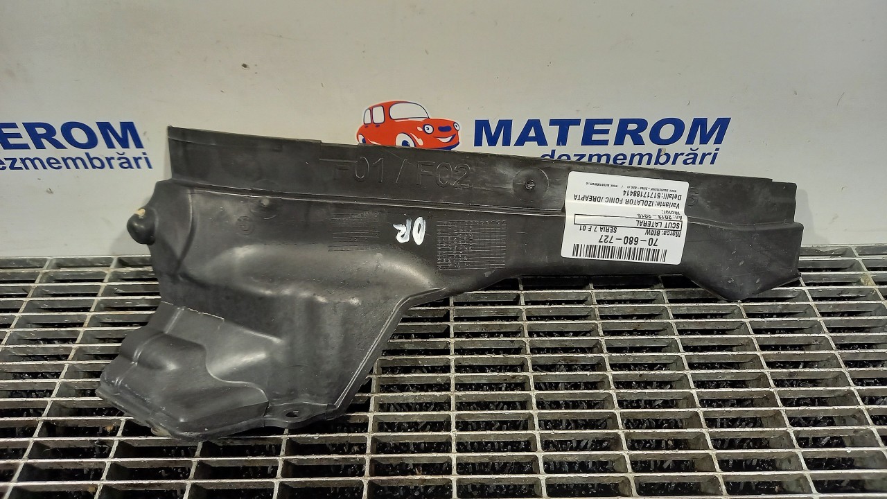 SCUT LATERAL BMW SERIA 7 F 01 - - (2013 2015)