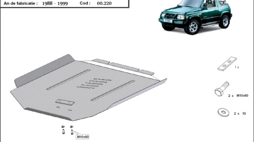 Scut metalic cutie de viteze Suzuki Vitara 1988-1999