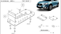 Scut metalic diferential Suzuki S-Cross 4x4 2013-2...