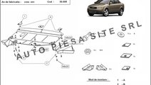 Scut metalic motor Audi A4 B5 (6 cilindrii) fabric...