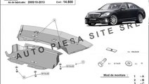 Scut metalic motor Mercedes S-Class W221 fabricat ...