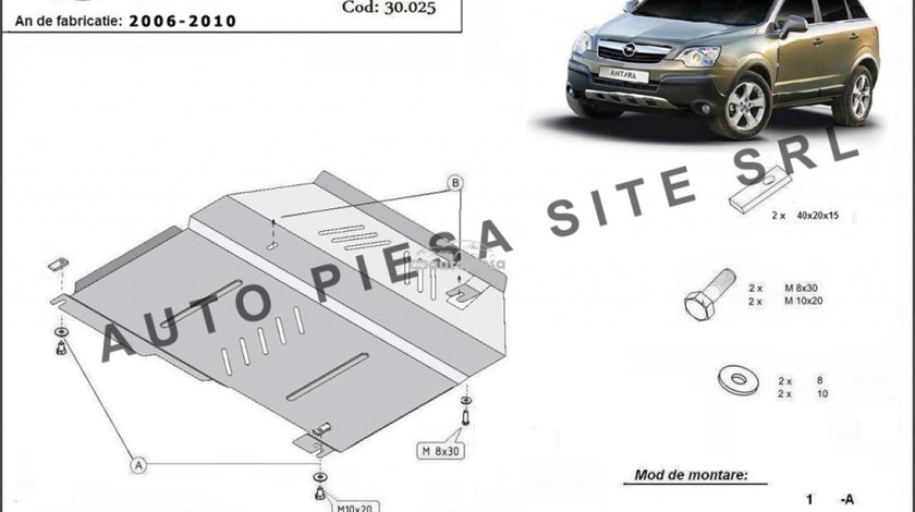 Scut metalic motor Opel Antara fabricat in perioada 2006 - 2010 APS-30,025 piesa NOUA