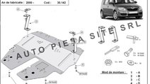 Scut metalic motor Skoda Roomster fabricata incepa...