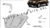 Scut metalic rezervor Dacia Duster fabricata incep...