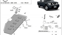 Scut metalic rezervor Nissan Navara D40 2005-2016