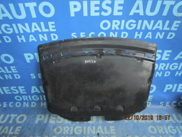 Scut motor BMW E65 730d 3.0d M57N D3; 7119761 (plastic, fisurat)
