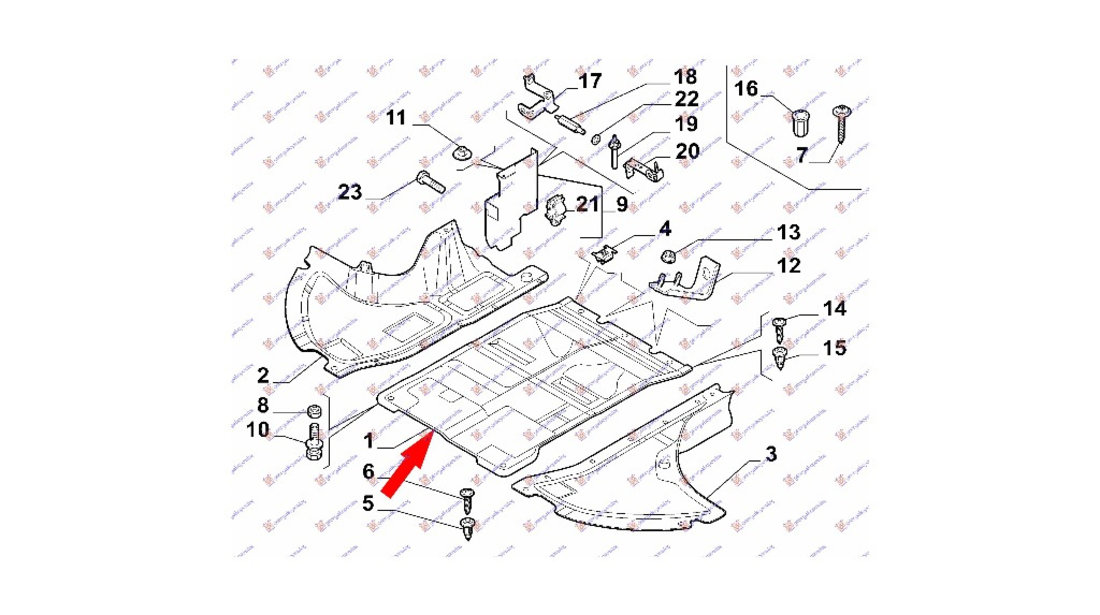 Scut motor Fiat Ducato 2014-2020 NOU 1341340080 1367474080 1369364080 1386640080 1607395280 1618085280 748938