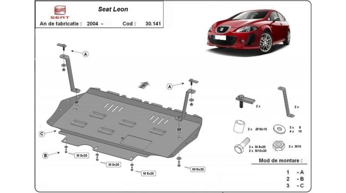 Scut motor metalic 2 Seat Leon 2 (2005->)[1P1] #5