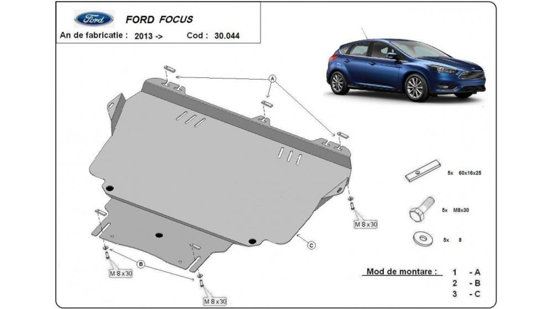 Scut motor metalic 3 Ford Focus 3 (2010->) #5