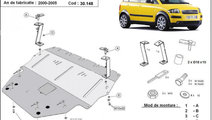 Scut motor metalic Audi A2 2000-2005